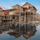 unterwegs in Nampan auf dem Inle-See (© Buelipix)