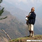 Unterwegs in Nepal beim Trek im Annapurna Gebiet