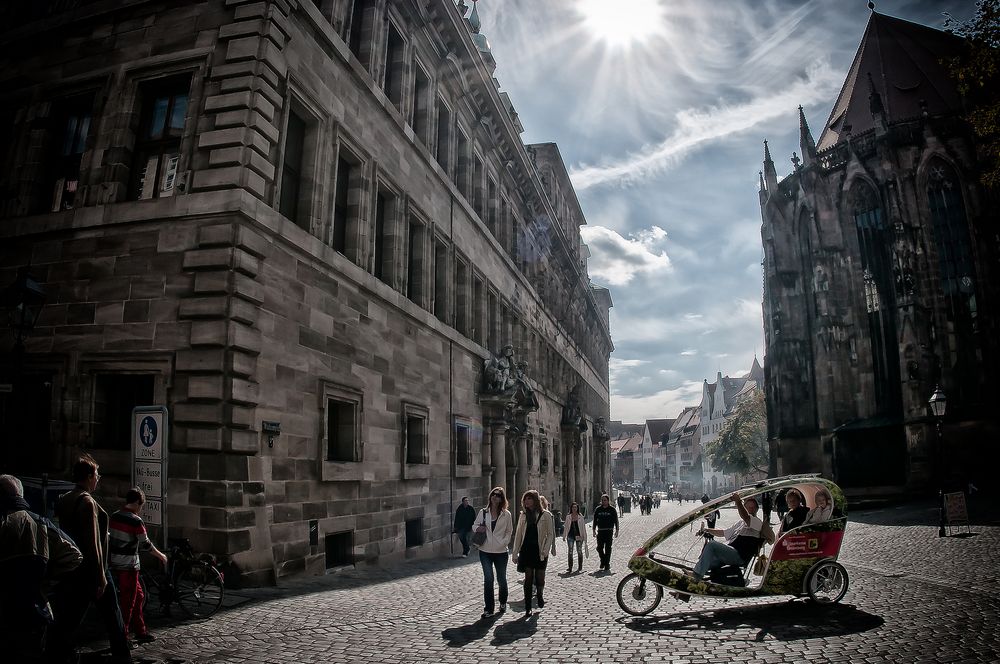 unterwegs in Nürnberg