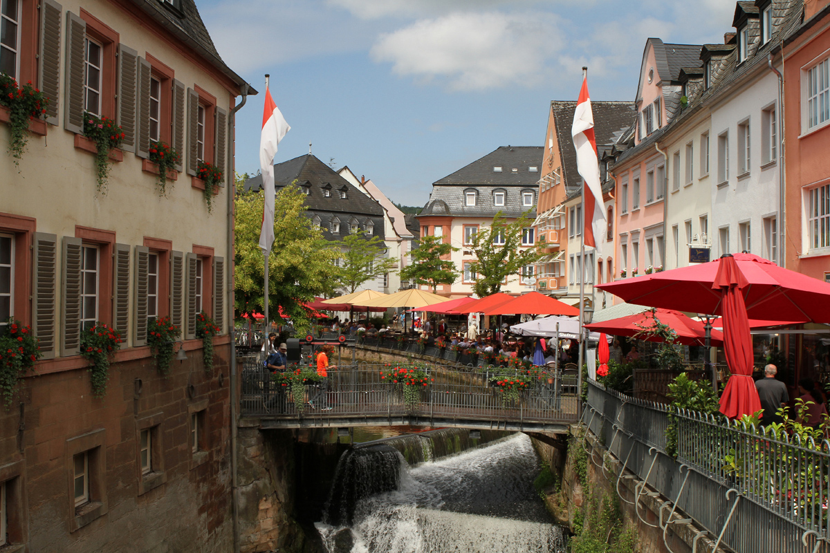 Unterwegs in Saarburg