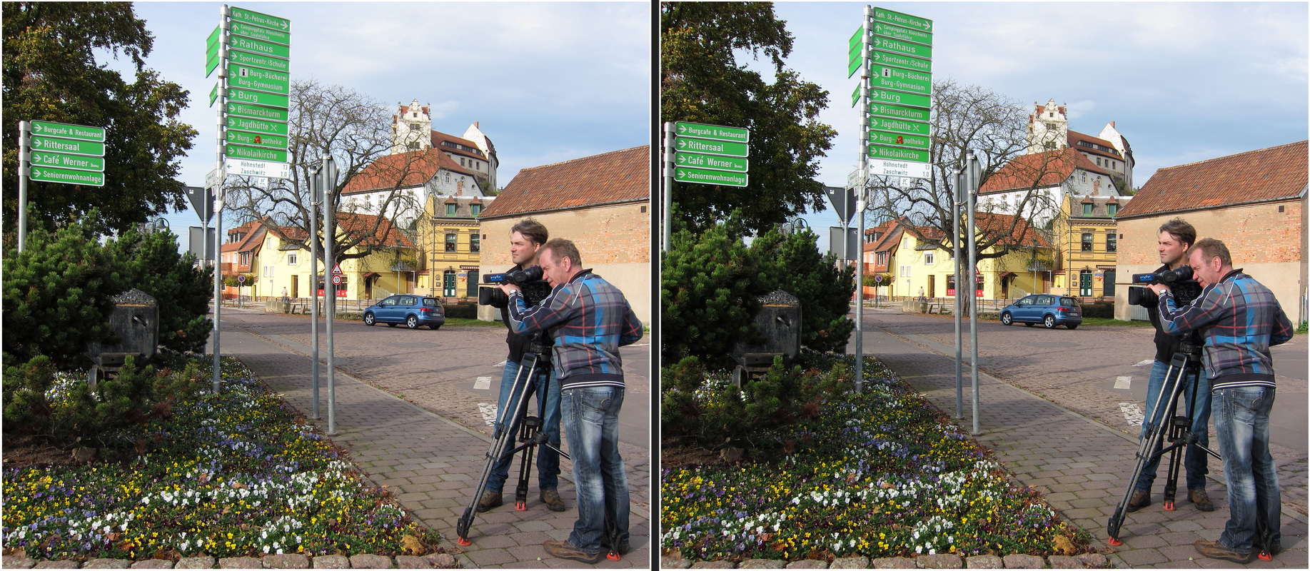 Unterwegs in Sachsen-Anhalt (Kreuzblick-Stereo)