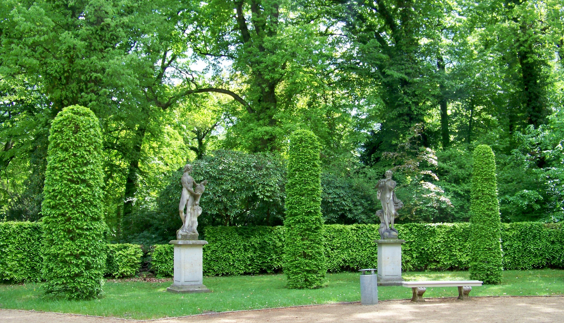 Unterwegs in Sanssouci, Potsdam