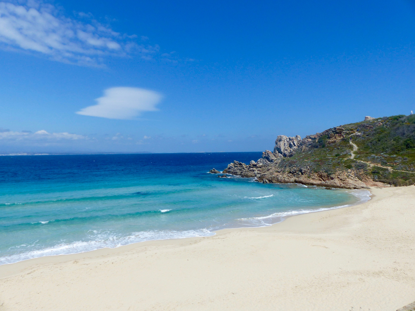 Unterwegs in Sardinien - Der Strand von Santa Teresa di Gallura