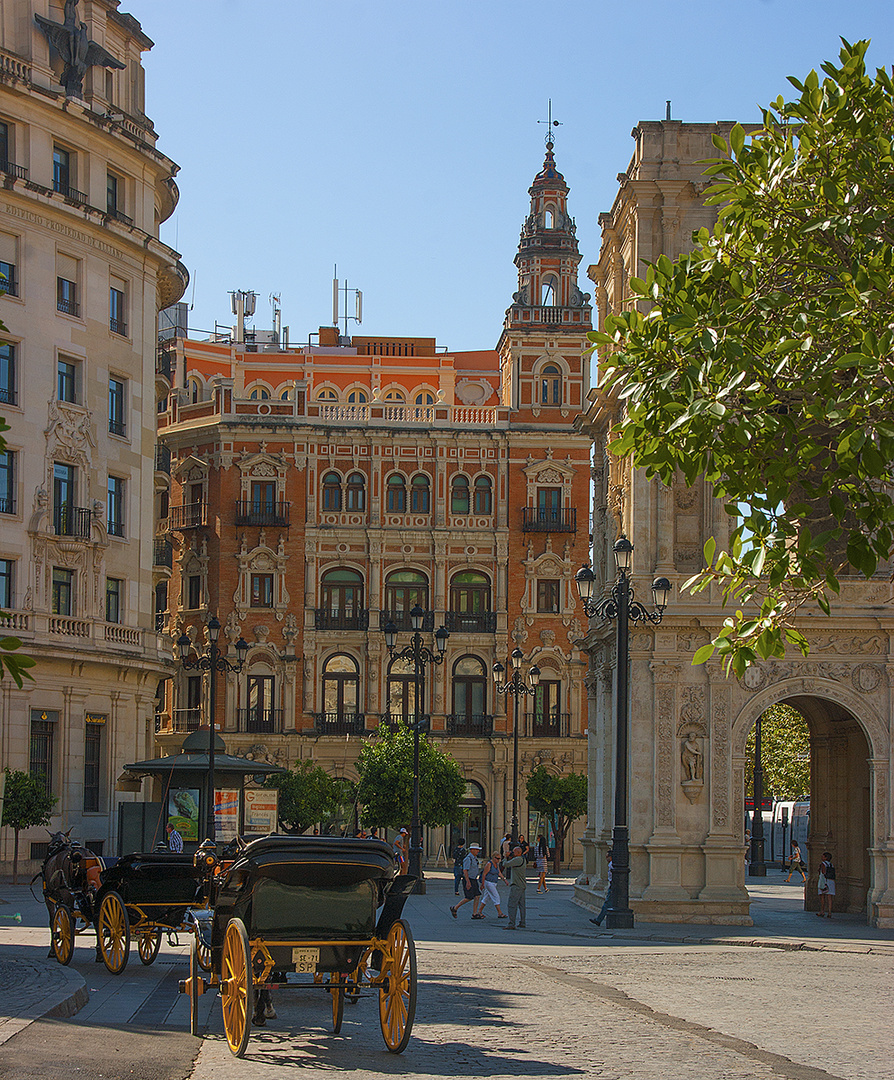 Unterwegs in Sevilla