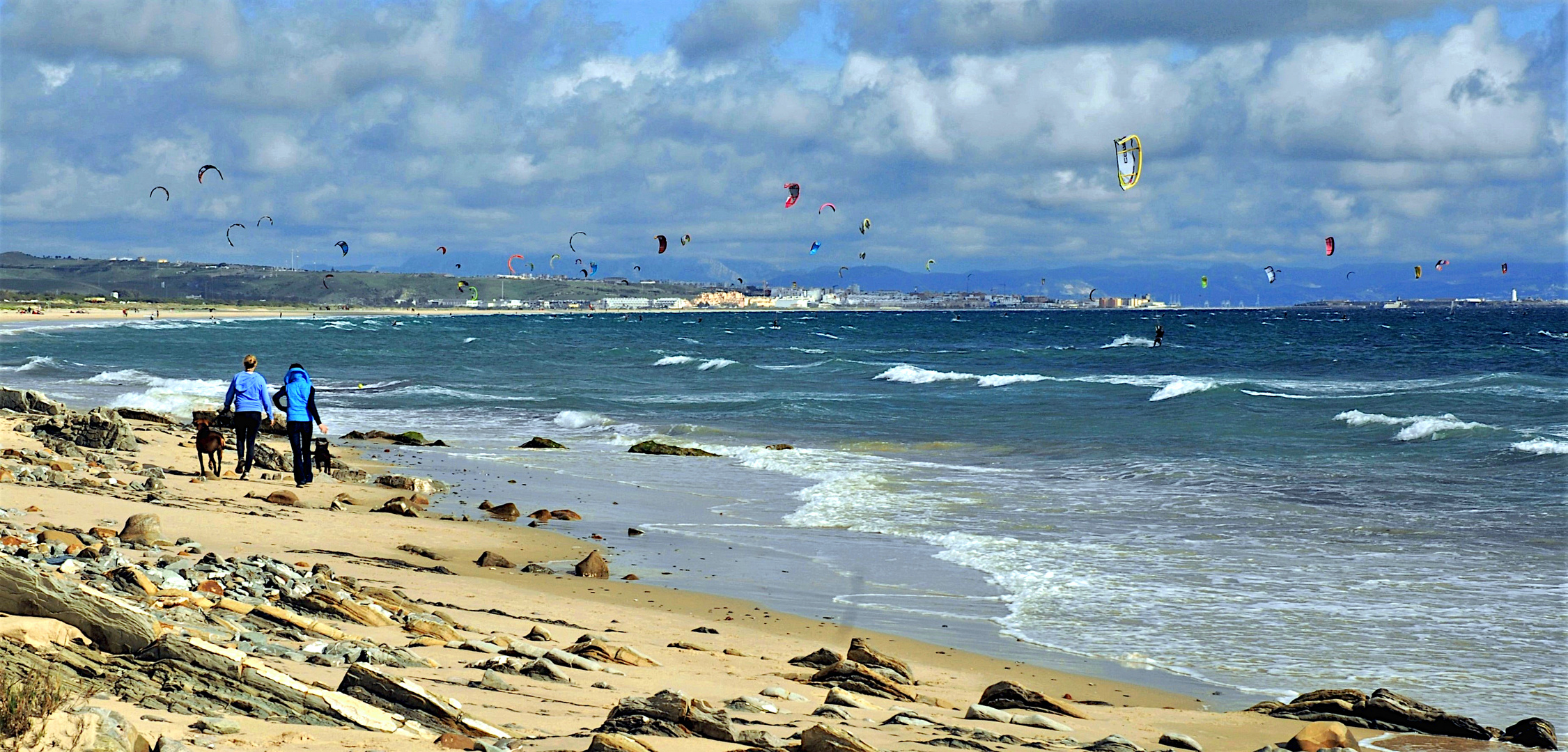 Unterwegs in Spanien - Kitesurfing in Tarifa