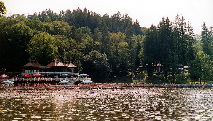 Unterwegs in Transylvanien (2): Bärensee (Salzsee) im Kurort Sovata