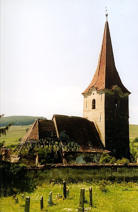 Unterwegs in Transylvanien (9): Kirchenruine