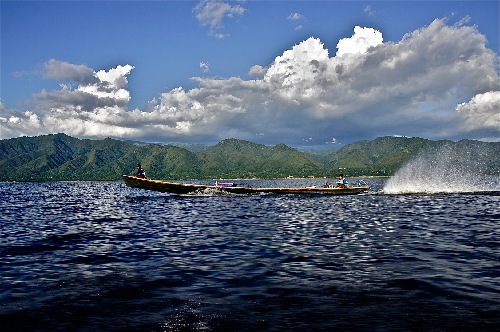 unterwegs, inle see, burma 2011