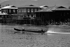 unterwegs, inle see, burma 2011