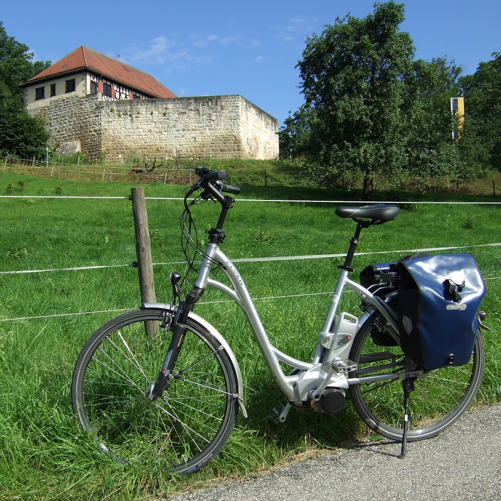 unterwegs mit dem Rad - da sieht man so manches