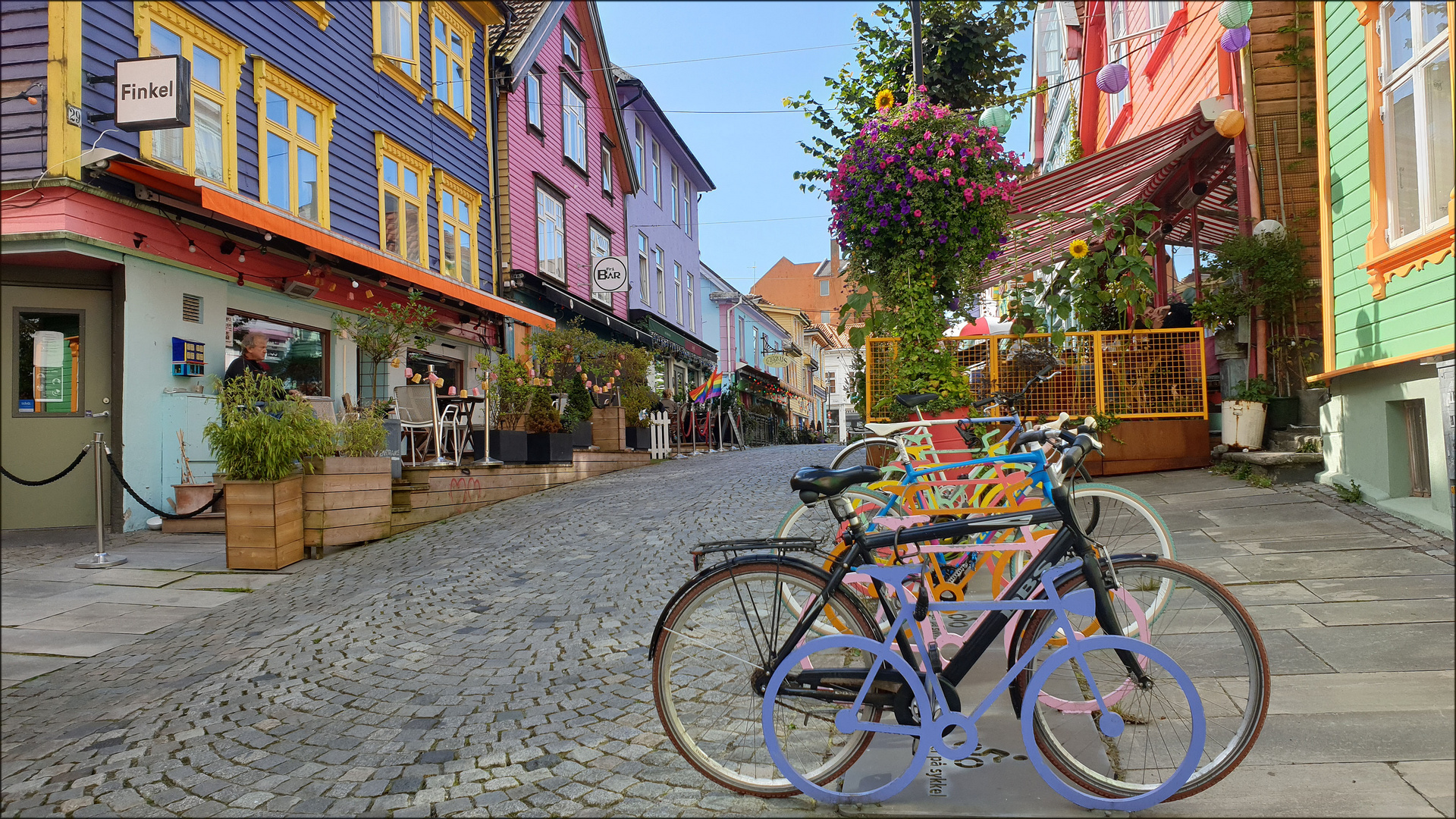 unterwegs mit dem Rad in Stavanger