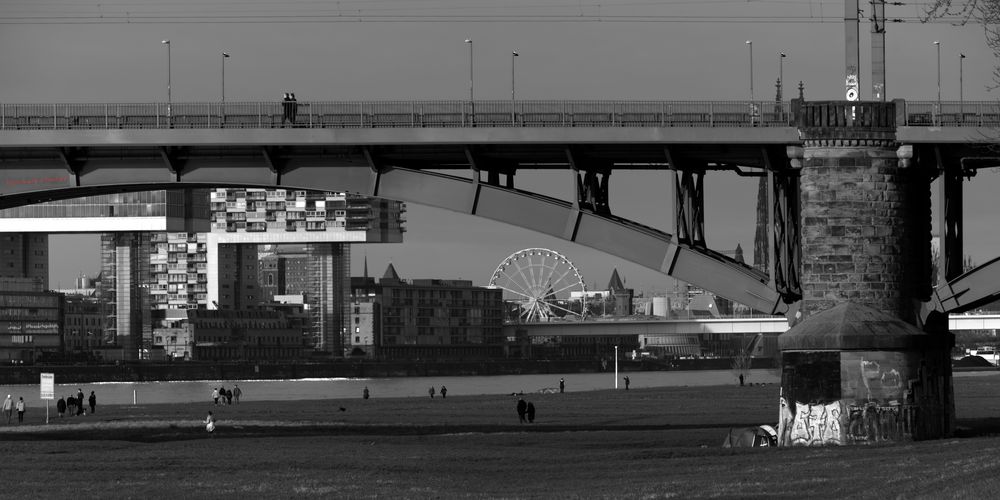 Unterwegs mit dem Ratpack Cologne | Sky-Wheel