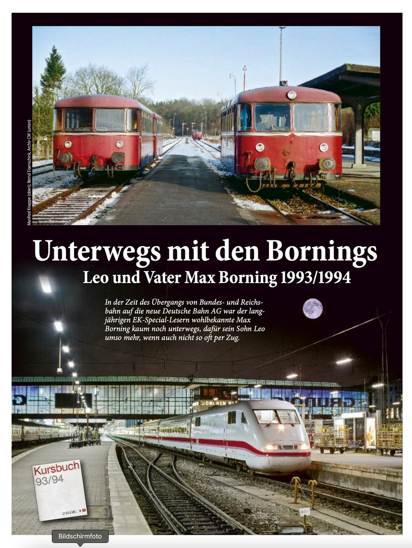 Unterwegs mit den Bornings