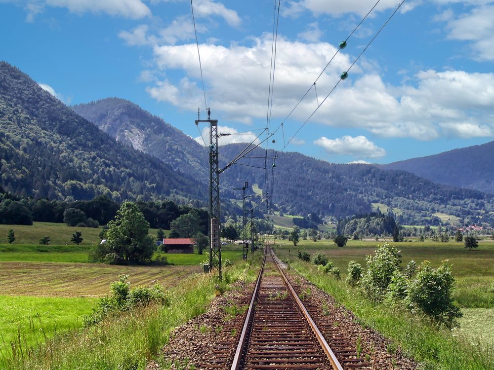 Unterwegs mit der Bahn