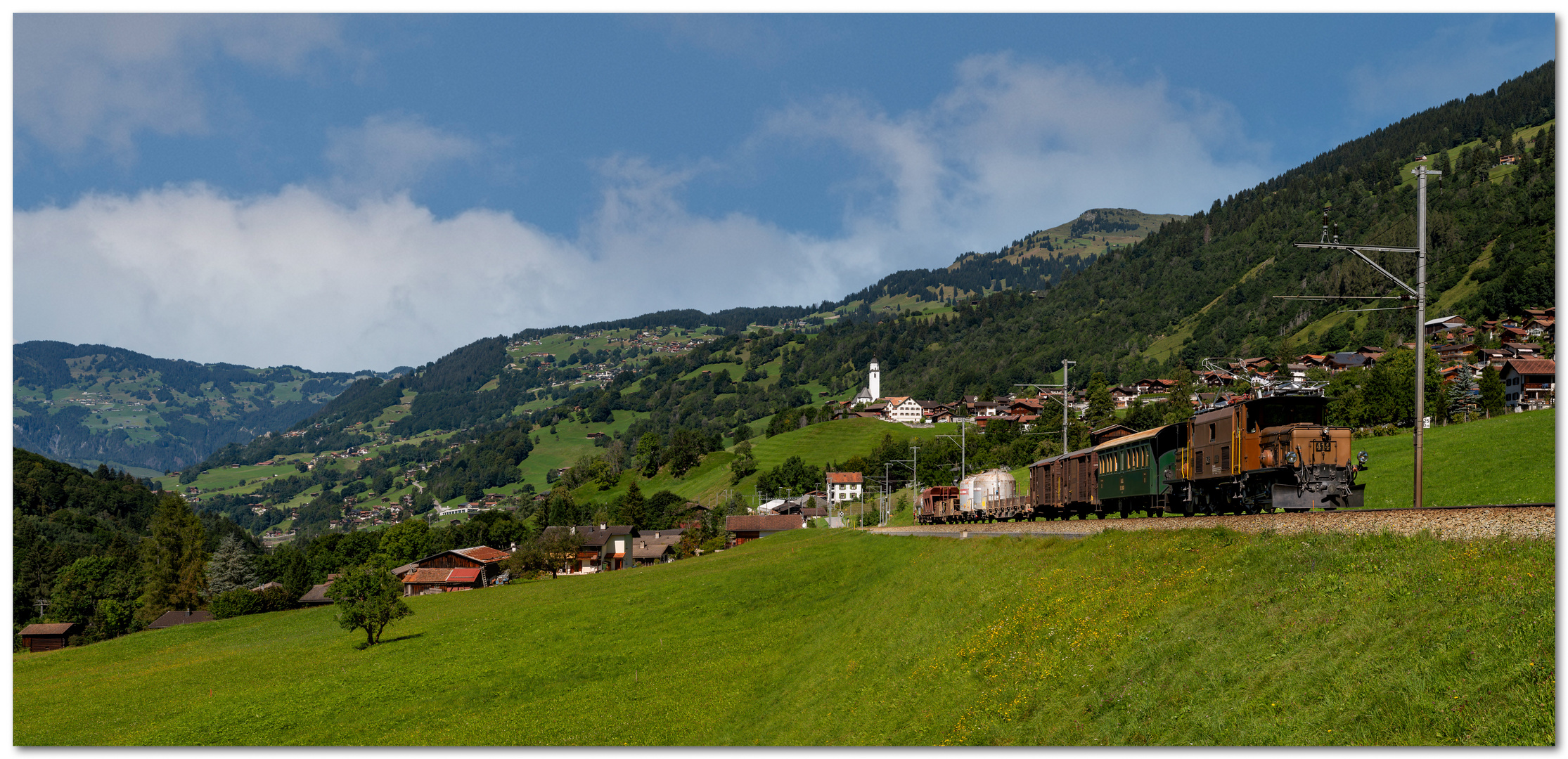 Unterwegs mit der Rhätischen Bahn