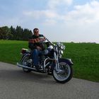 Unterwegs mit Harley