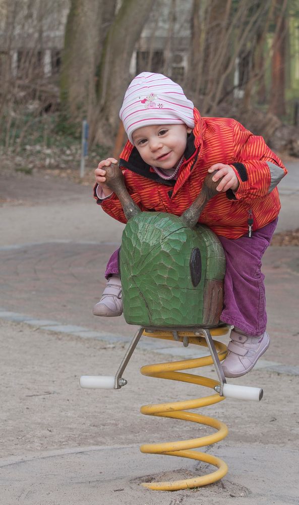 unterwegs mit meiner Tochter