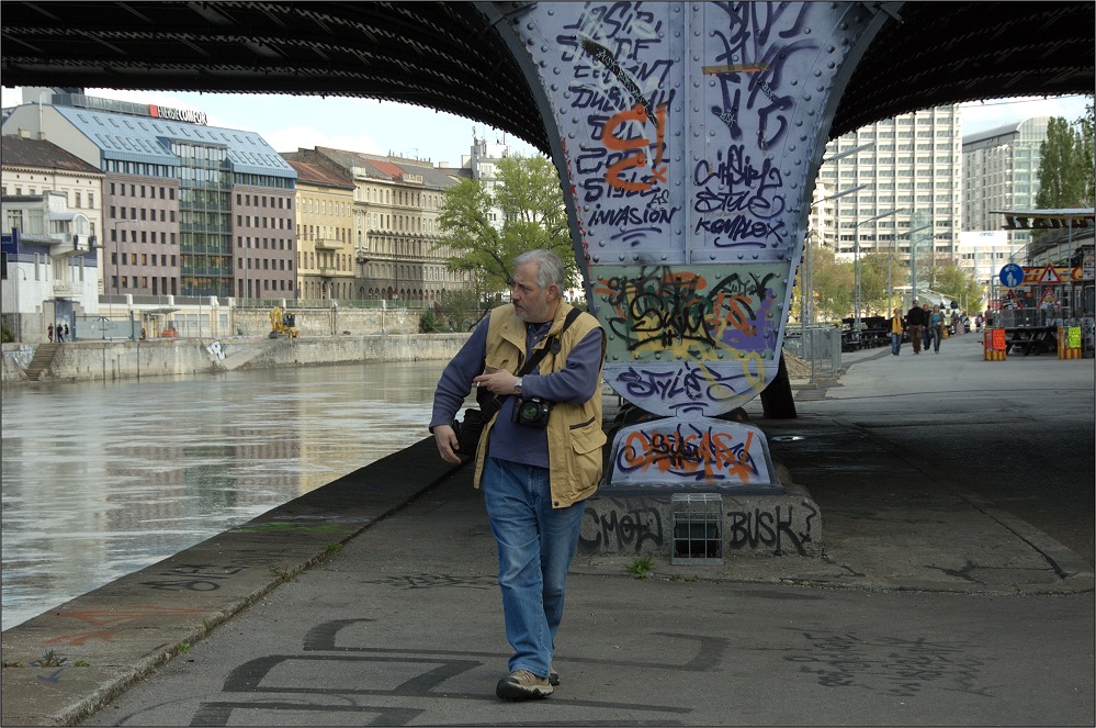 Unterwegs mit Wolfgang mitt(ig)en in der Sprayerzone 2