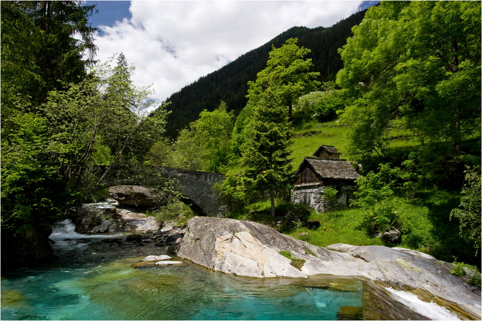 Unterwegs nach Bosco Gurin