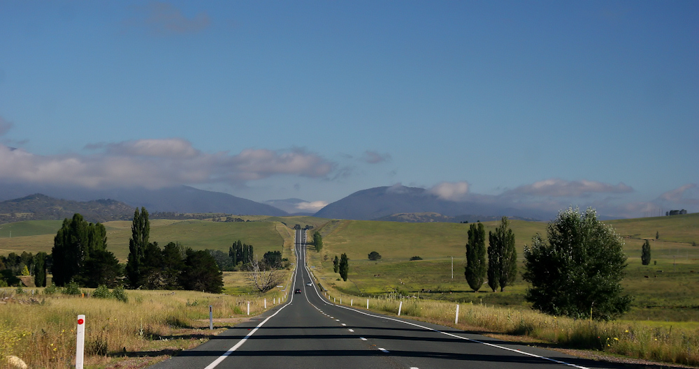 Unterwegs nach Canberra