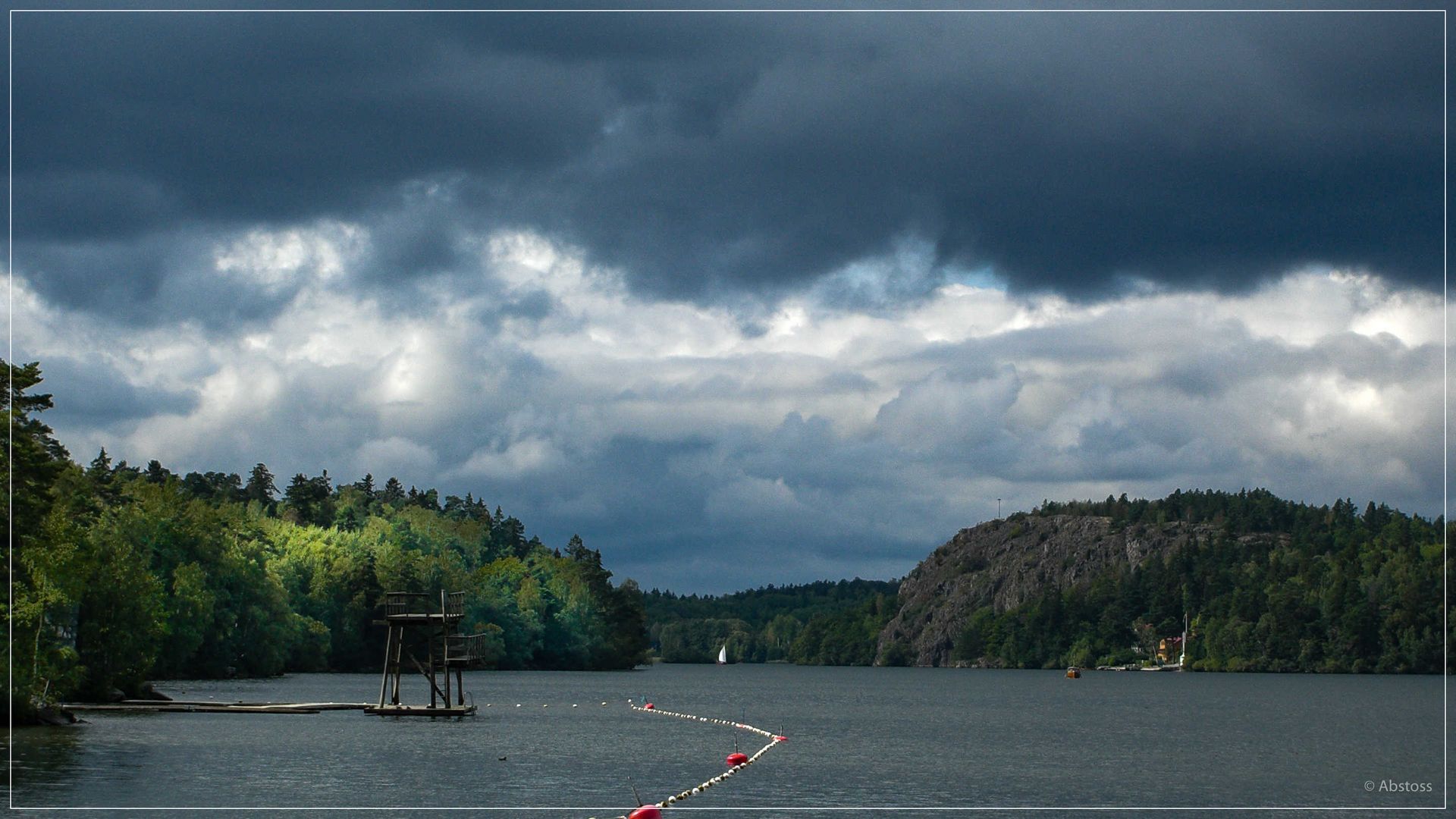 Unterwegs nach Drottningholm