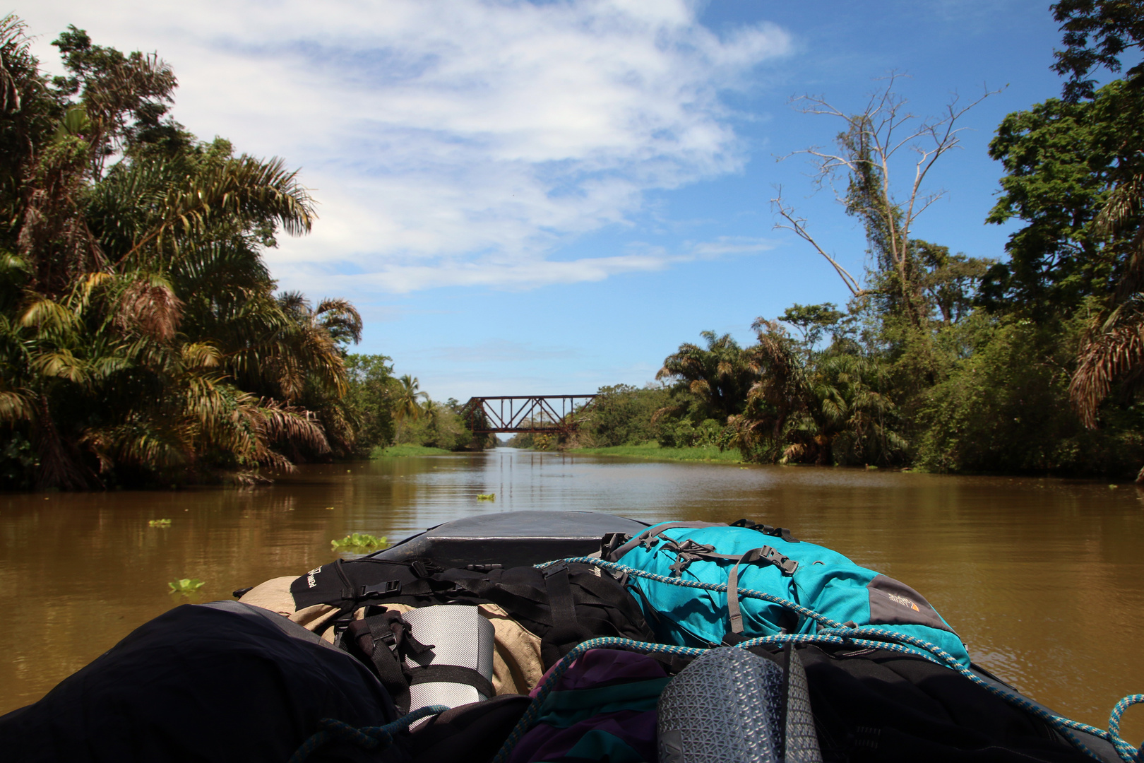 Unterwegs nach Tortuguero