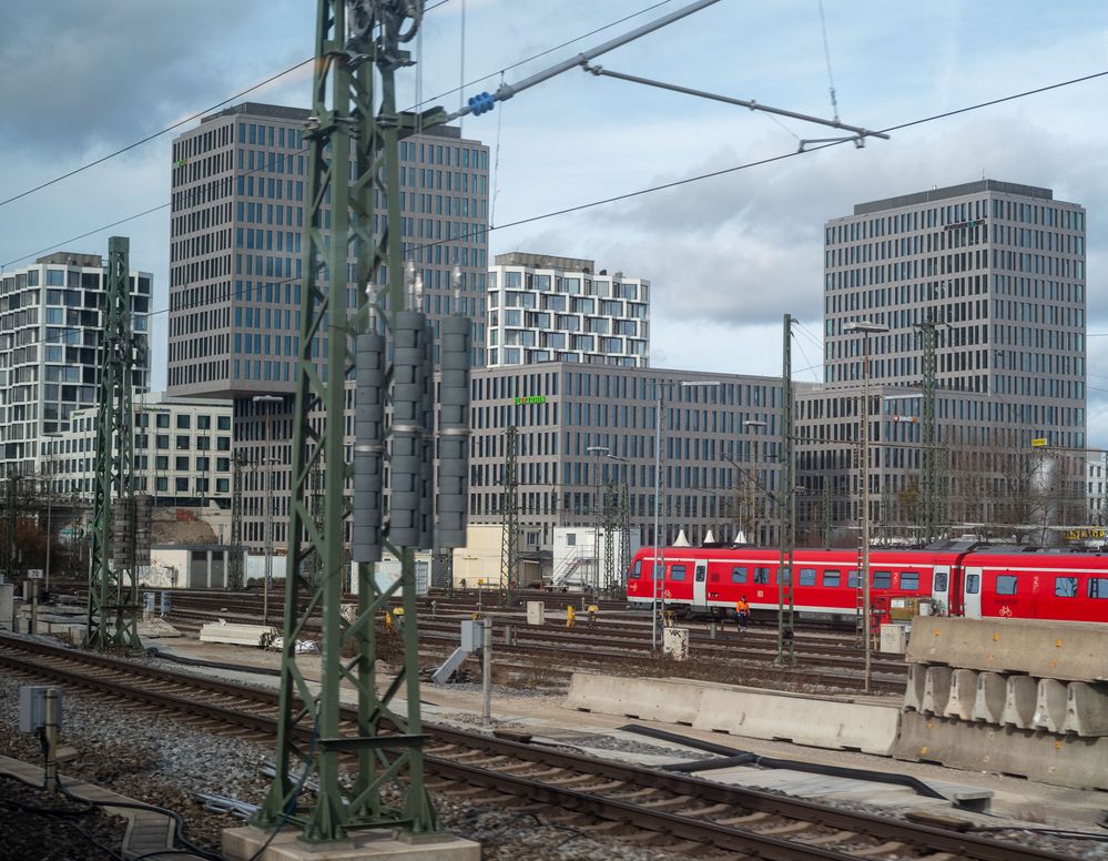 Unterwegs - Rot und Grau