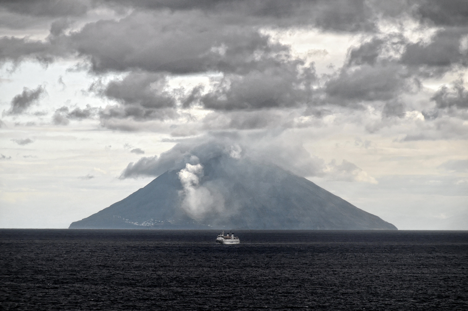 Unterwegs vor Stromboli