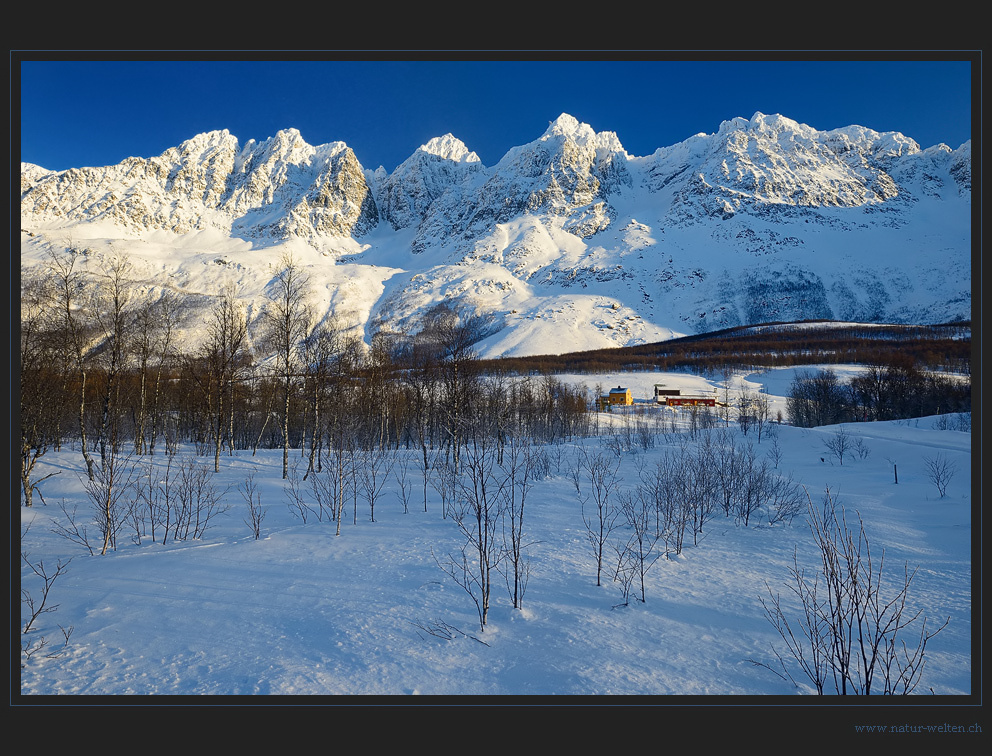 Unterwegs zu den Lyngen Alpen