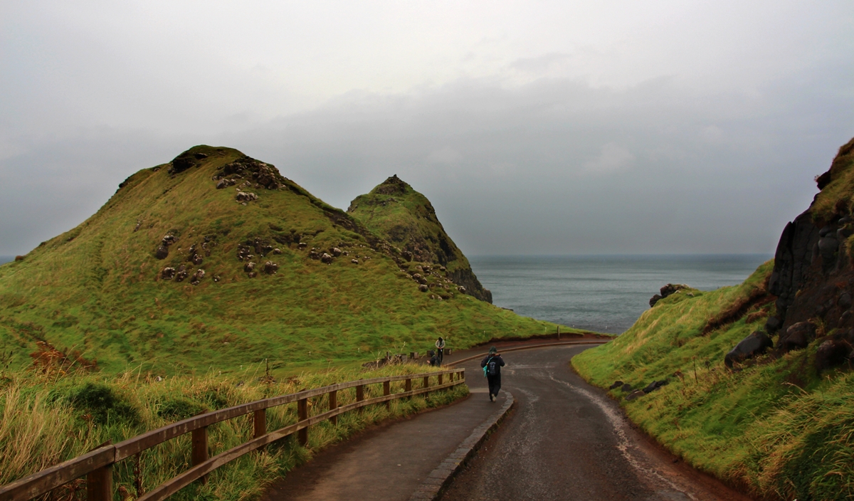 Unterwegs zum Giant's Causeway