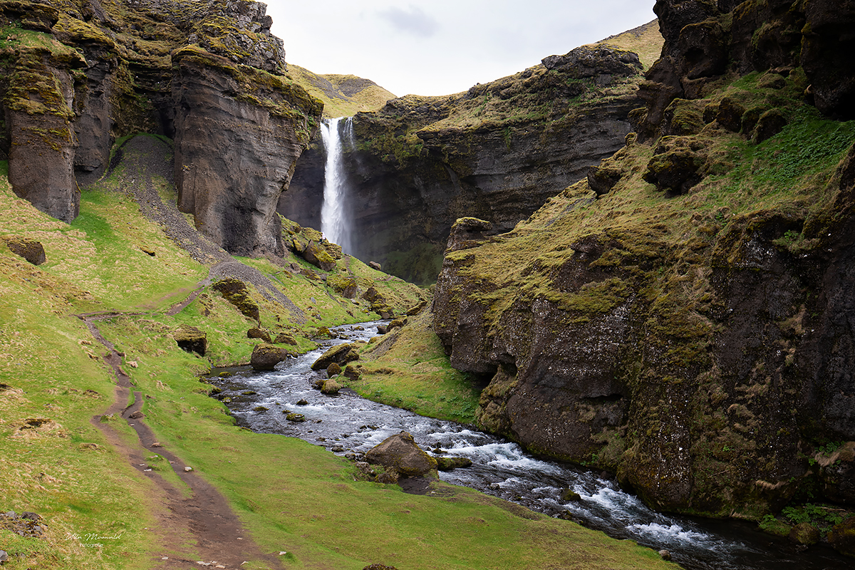 ...unterwegs zum Kvernufoss...