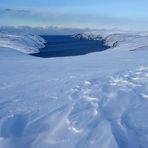 Unterwegs zum Nordkapp im Winter – Blick zum Nordend…..