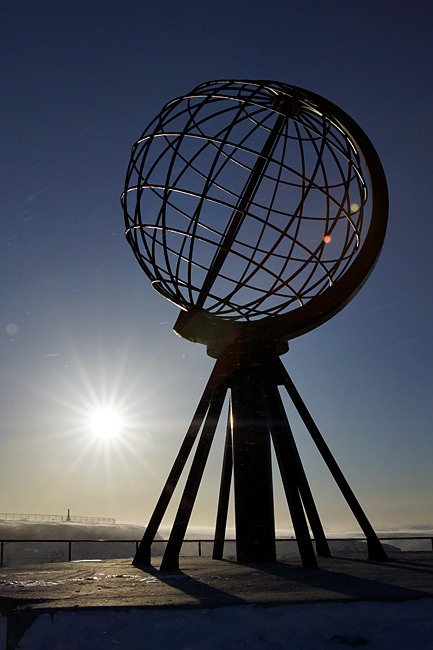 Unterwegs zum Nordkapp im Winter – Dank Schneepflugfahrer das Ziel am 4. März 2012 doch noch erreich