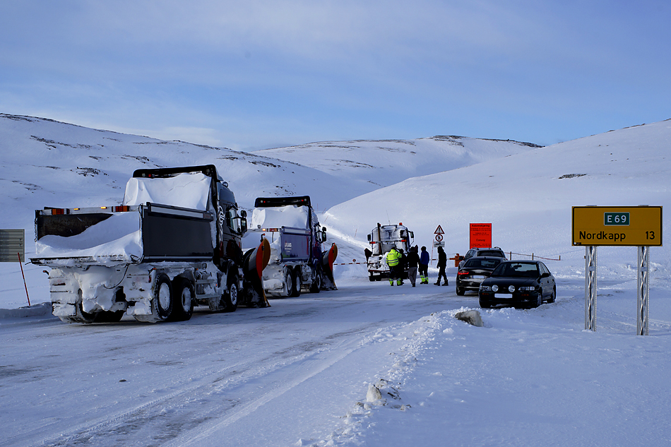 Unterwegs zum Nordkapp im Winter – Die letzten 13 Kilometer zum Nordkapp