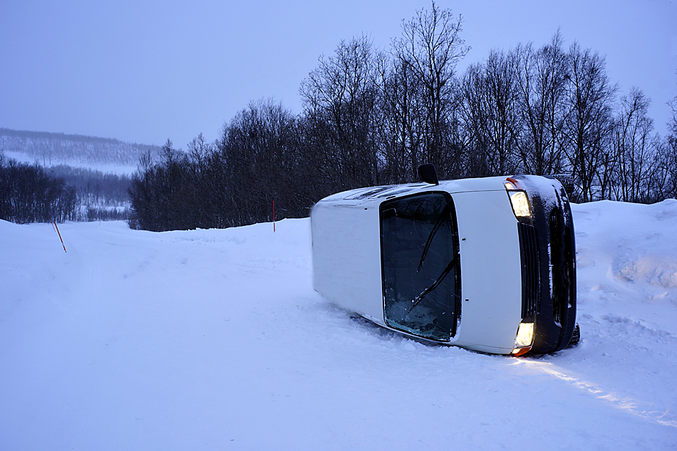 Unterwegs zum Nordkapp im Winter – Fahrfehler….