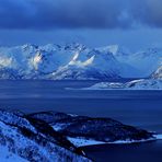 Unterwegs zum Nordkapp im Winter – Fjord Landschaften