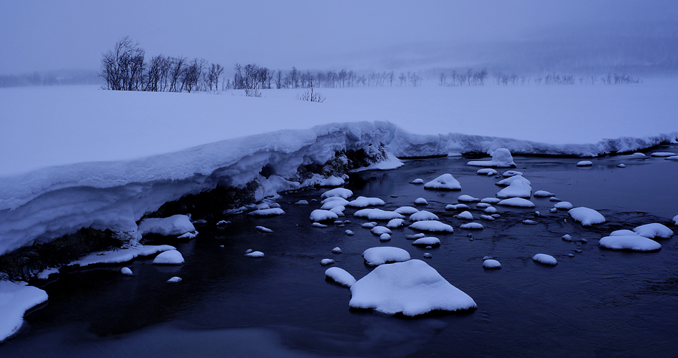 Unterwegs zum Nordkapp im Winter – Winterlandschaft