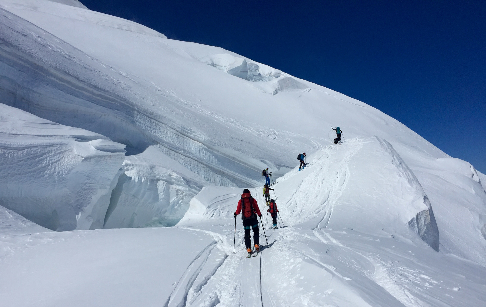 Unterwegs zum Piz Palü 