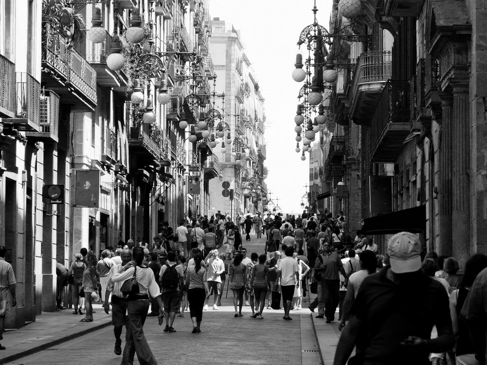 Unterwegs zum Plaça Sant Jaume