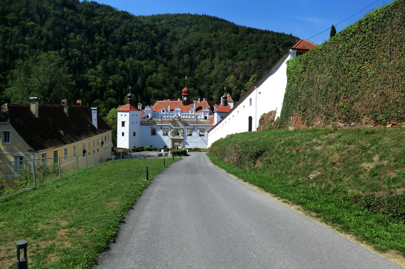 unterwegs zur Burg Herberstein