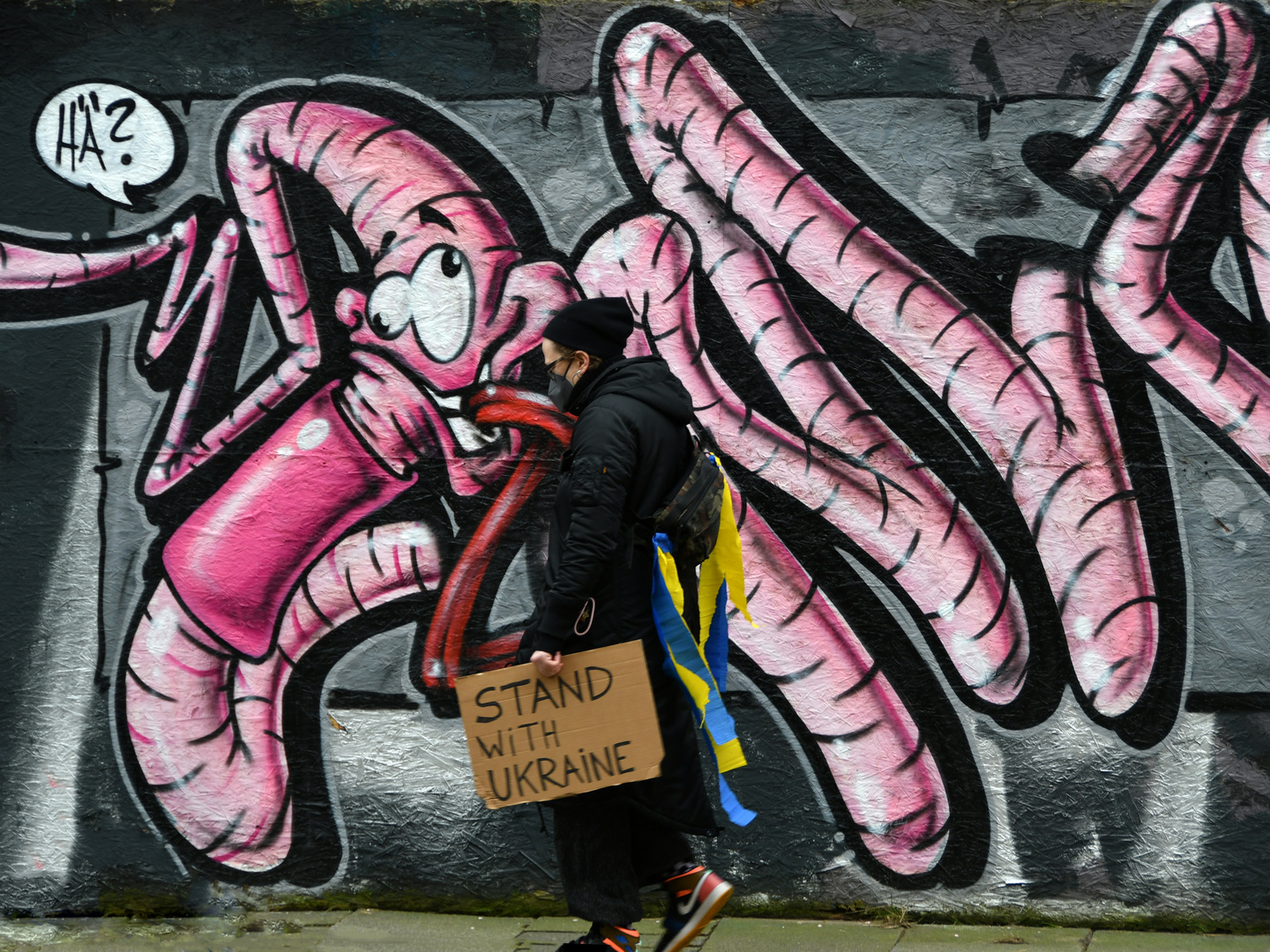 Unterwegs zur Demo