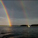 Unterwegs zur Insel