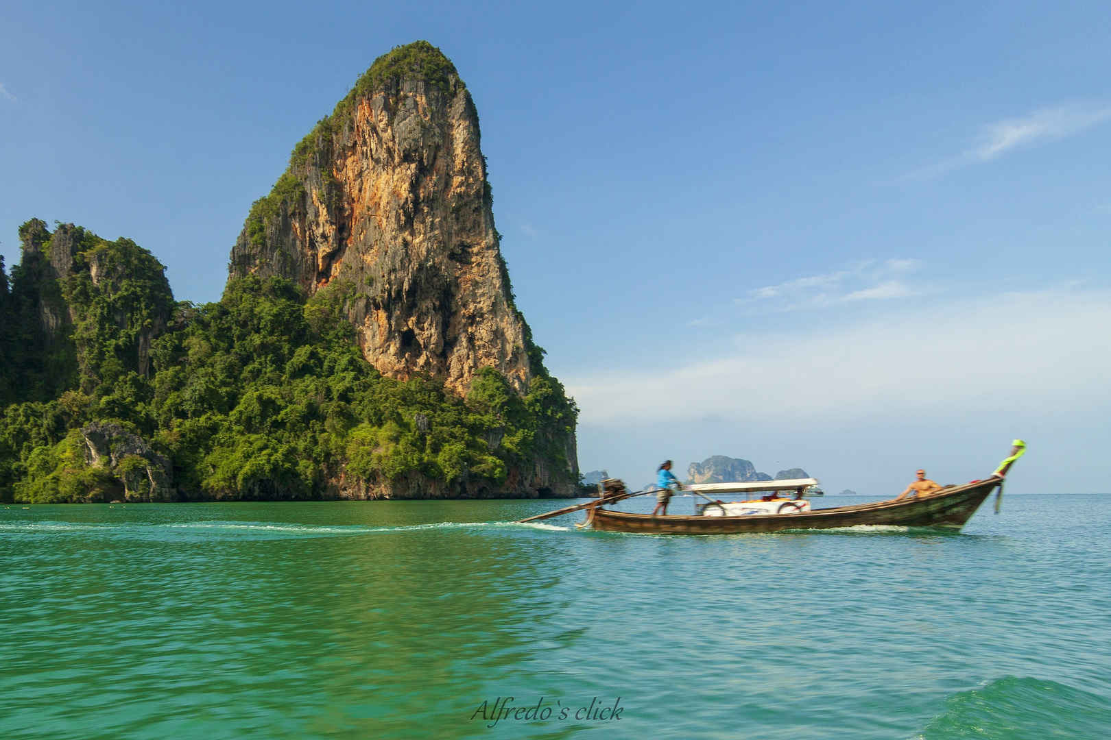 Unterwegs zur Insel Railay-Bay