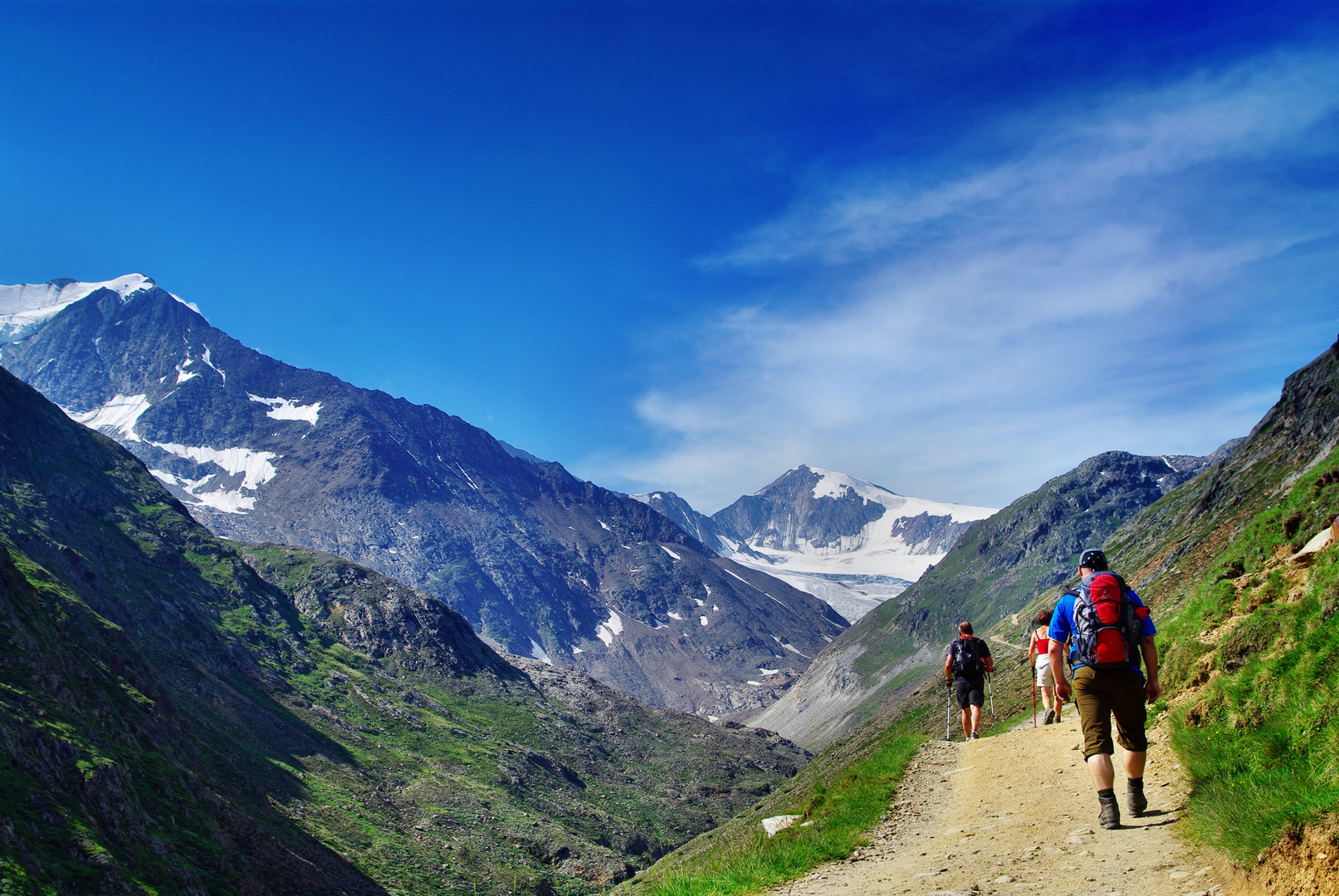 Unterwegs zur Kreuzspitze