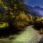 Unterwegs zur Leutaschklamm 