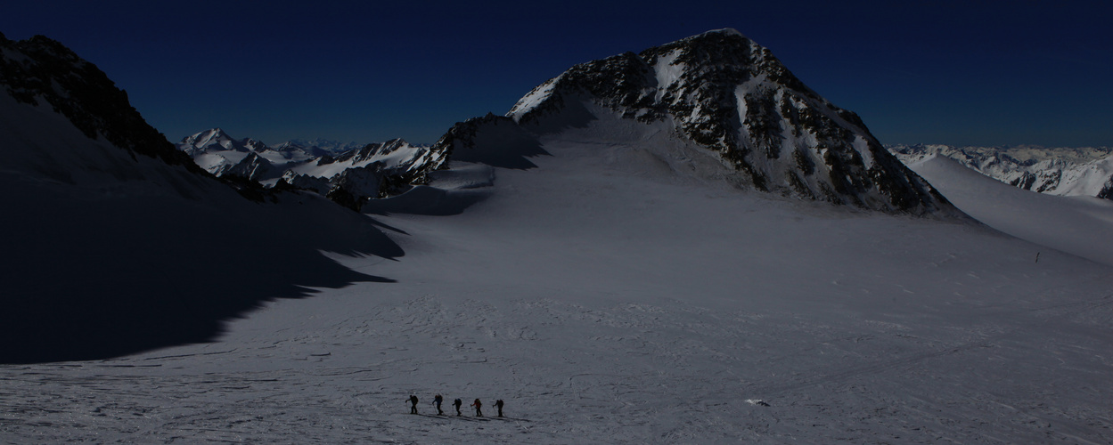 Unterwegs zur Wildspitze