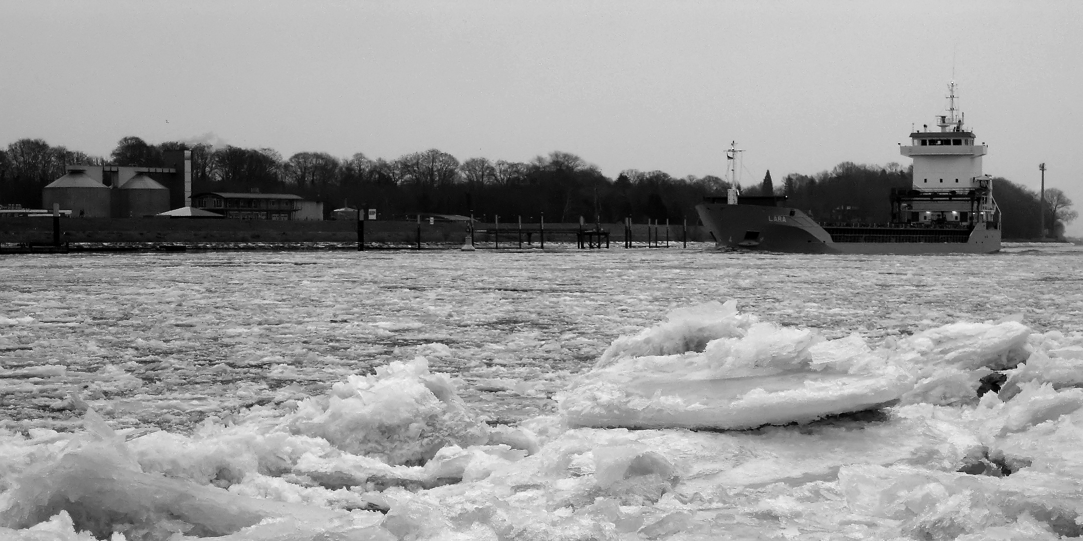 Unterweser bei Berne 07.02.12