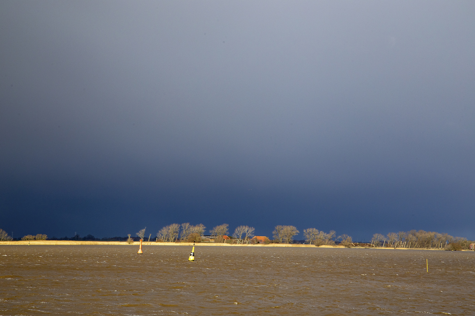 Unterweser gegenüber von Sandstedt