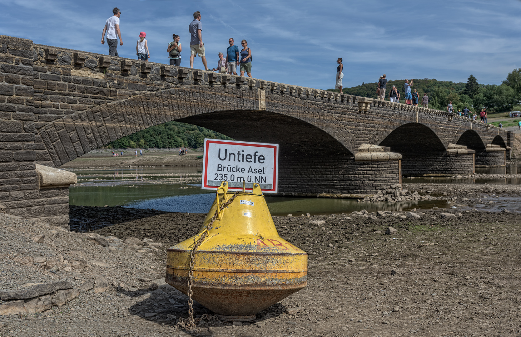 Untiefe am Edersee