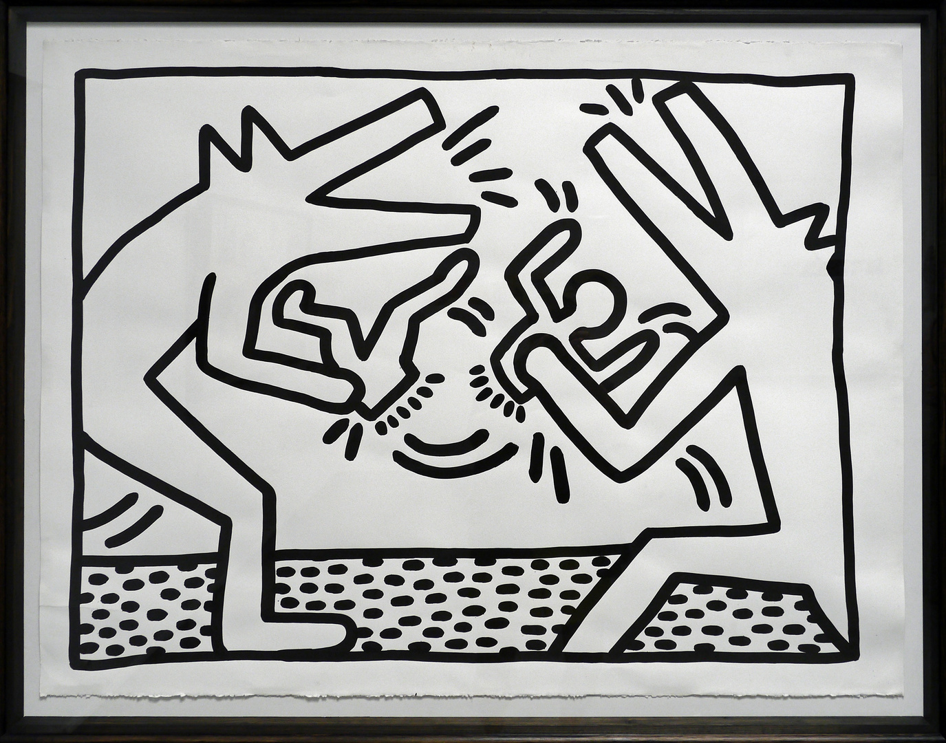 " UNTITLET " - ein Werk von Keith Haring -